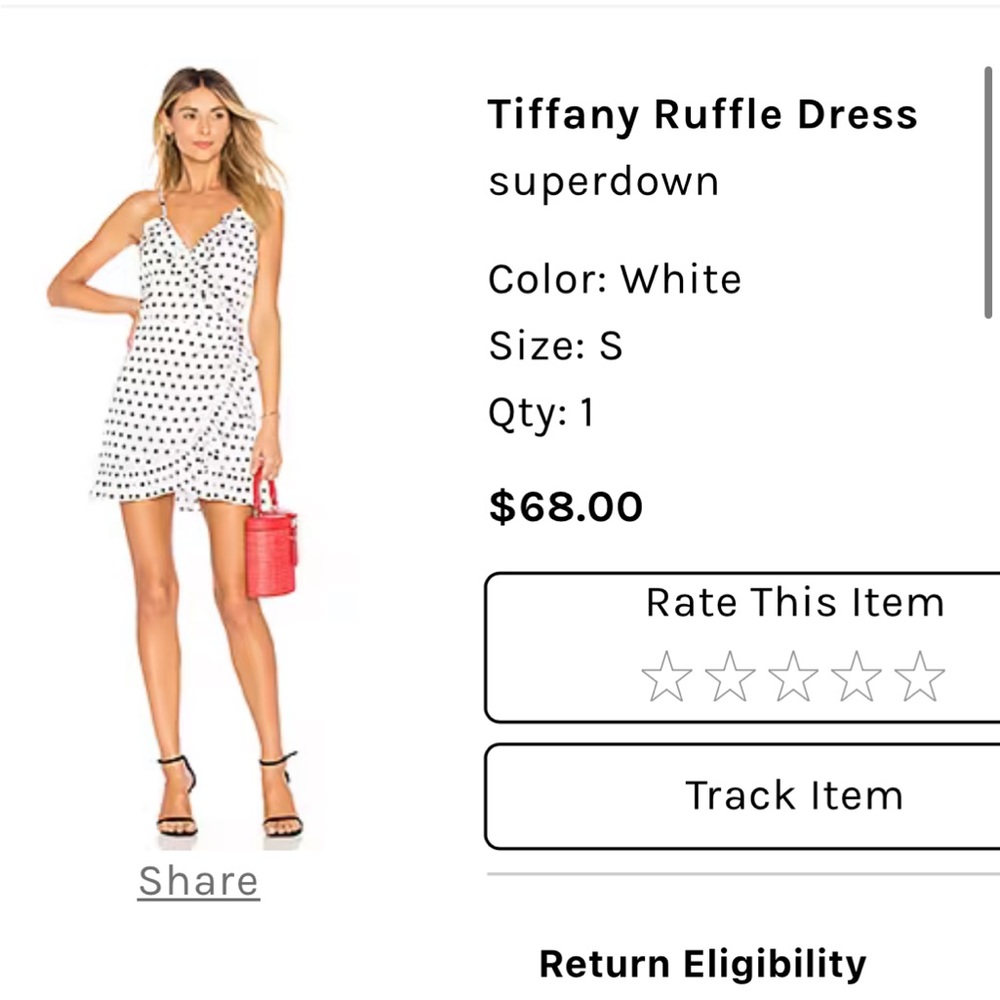 Tiffany ruffle dress